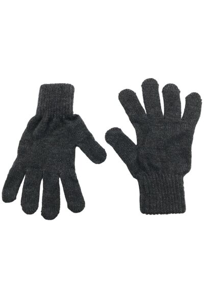 AXE SPORTSWEAR Women's Winter Anthracite Knitwear Gloves - Soft Textured