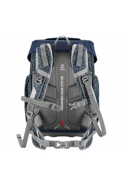 Step By Step Basis School Bag Set 4-piece