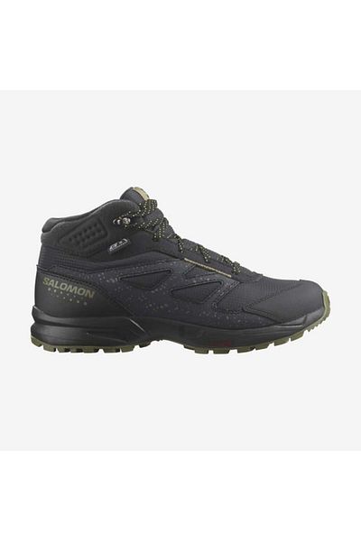Salomon Outway Mid Cswp Junior Παιδικές Μαύρες Μπότες L 47283500