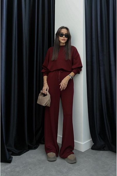 Havoş Claret Red Claire Modal Tracksuit