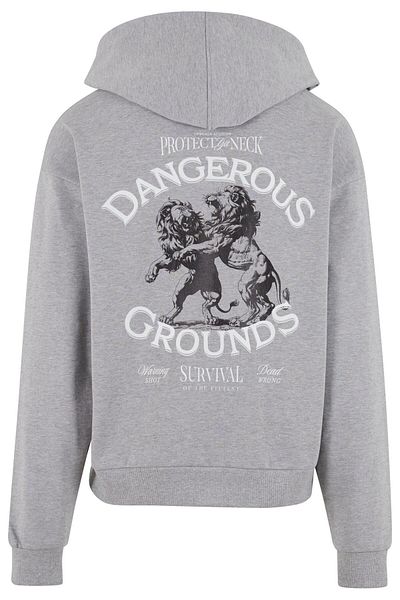 Upscale by Mister Tee Dangerous Grounds Oversize Zip Hoody