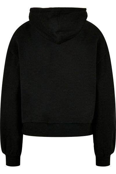 Merchcode Übergroßer Kapuzenpullover aus Bio-Baumwolle mit Flamingo für Damen