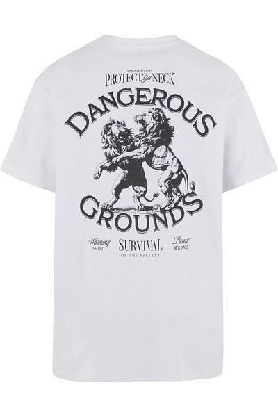 Upscale by Mister Tee Dangerous Grounds Tee in Übergröße