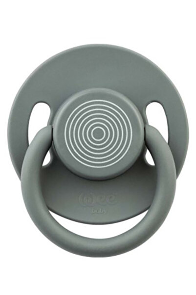 Wee Baby Cool Yuvarlak Uçlu Emzik  Antrasit No:3