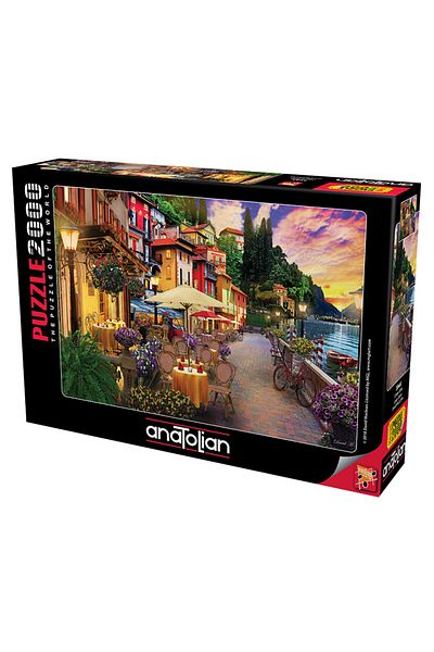 Anatolian Puzzle 2000 Pieces Lake Como 3944