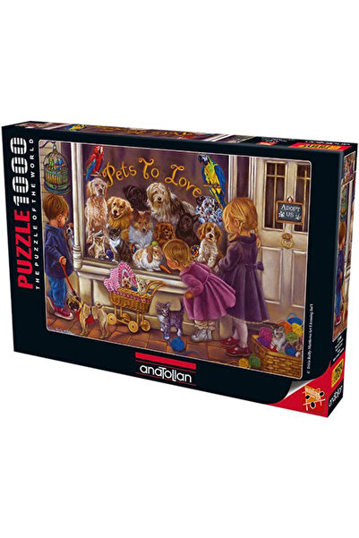 Anatolian Puzzle animal Love 1000 Pieces - 3186 Model