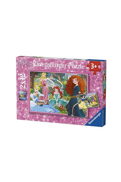 RAVENSBURGER بازل 2x12 قطعة دبليو دي برينسيس 76208