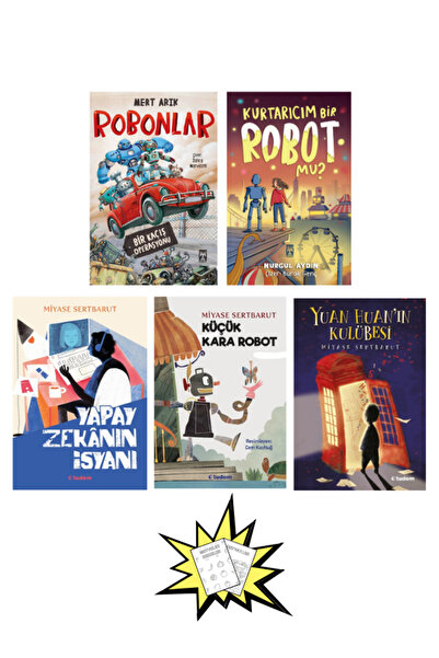 Genç Timaş Robonlar - Yapay Zekanın İsyanı - Küçük Kara Robot -Kurtarıcım - Y...