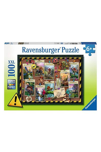 RAVENSBURGER 100 Piece Dinosaurs Puzzle - 108680