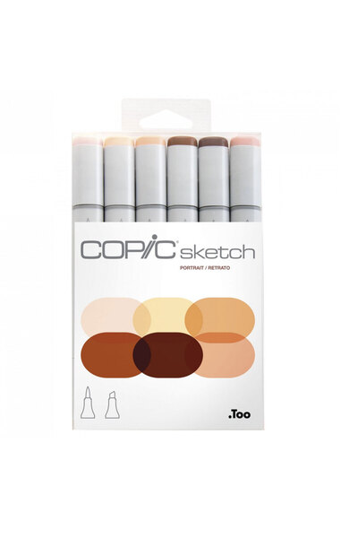 Copic Sketch Marker Seti 6lı Skin Tones 21 075 666