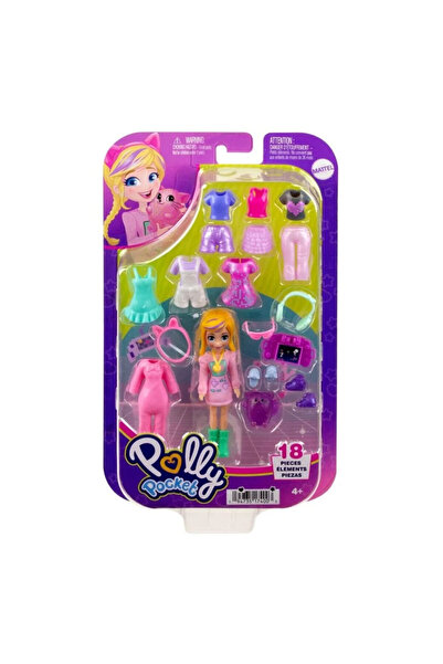 Polly Pocket Farklı Kombin Eğlencesi Oyun Setleri HKV88HRD60