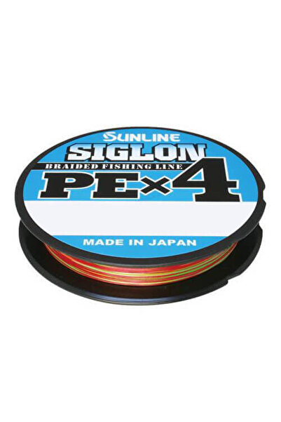 SUNLINE Siglon Pex4 Pe Misina Multıcolor 0.296mm - 200mt - 22kg