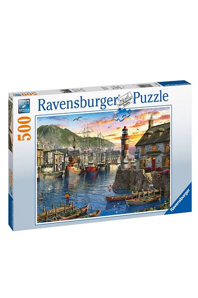 RAVENSBURGER Limanda Morning Puzzle - 500 Pieces, 150458 Model