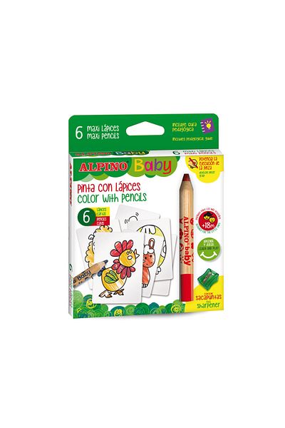 Alpıno 6-piece Curry Baby Pencil - Al- 002006