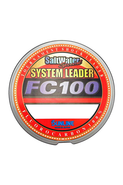 SUNLINE System Leader Fc100 Fir Fluorocarbon Natural Transparent 0.6