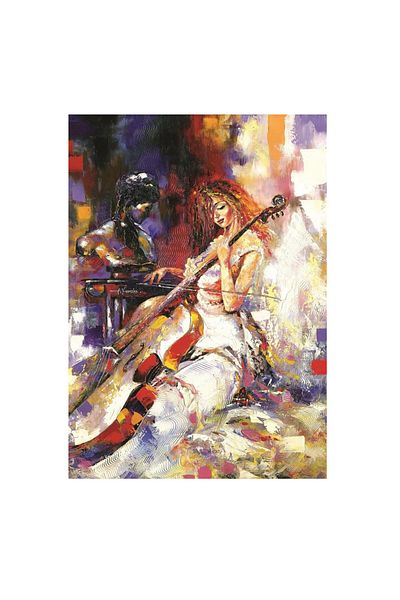 Art Puzzle 500 Pieces Cellist 5088