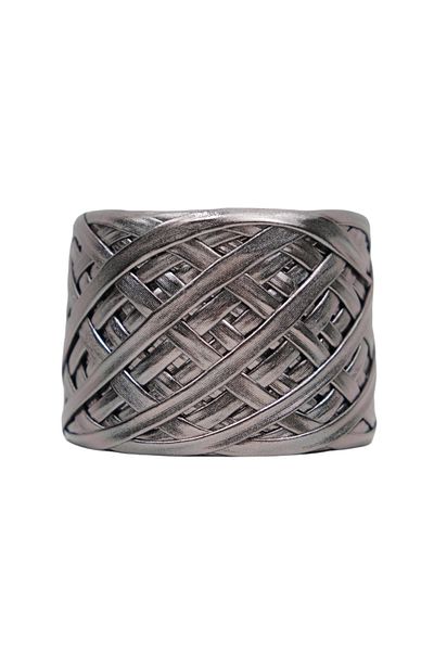 Kanguroom Anthracite Metallic Combed Cotton - Δερμάτινο σχοινί εμφάνισης