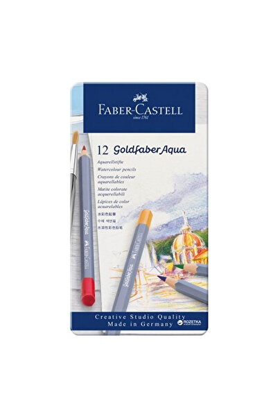 Faber Castell Faber-castell Goldfaber Aqua Boya Kalemi 12li 5188114612000