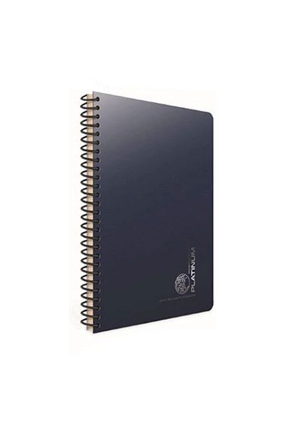 Gıpta Caiet cu linii A4 cu spirală platină 100 de coli - Copertă Pp 5688