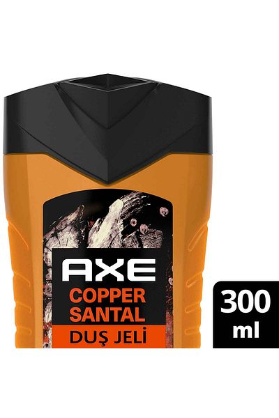 Axe Premium Collection Shower Gel Copper Santal 3 in 1 Body Hair Face 300 ml