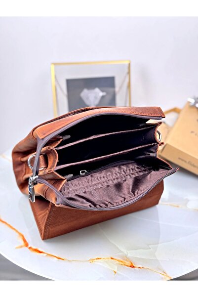 Fil Deri Modern Design Genuine Calf Leather Clutch Bag – Men's Bag 2081