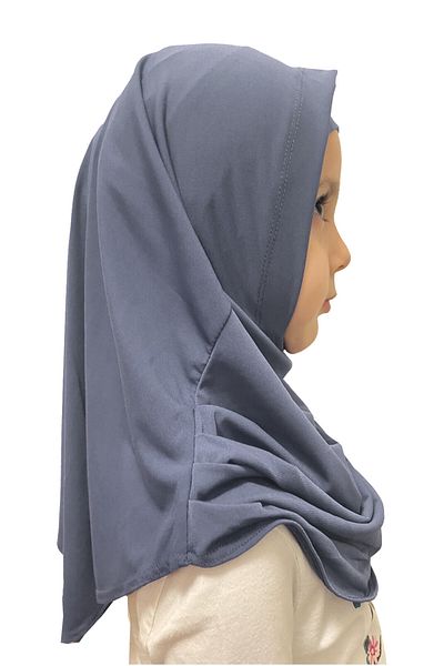 ihvanonline Gray Children's Scarf - Practical Ready Snap