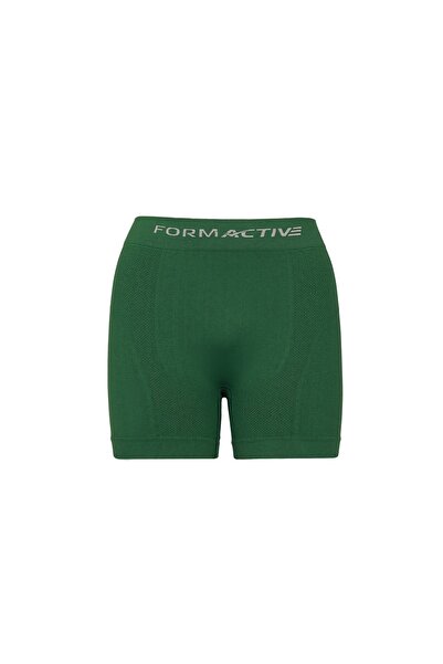 Formactive Dikişsiz Microfiber Likralı Erkek Boxer Yeşil