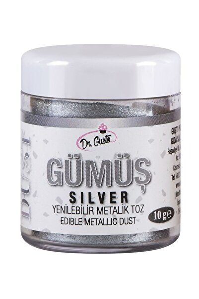 Dr. Gusto Metalik Toz 10 gr - Gümüş