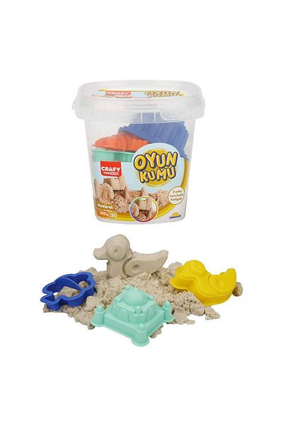 Sunman Crafy Play Sand Set Natural Sand Color 350 g