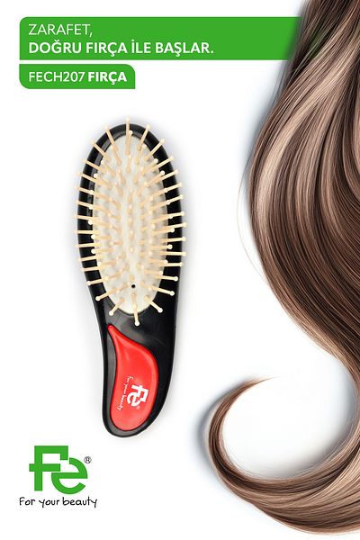 Fe In Style Hair Combing Brush Ch 207