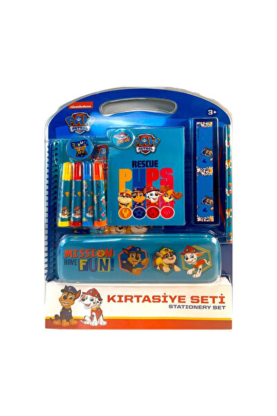 SLNN طقم قرطاسية باو باترول 11 قطعة مع مقلمة