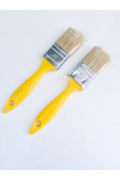 Master Size 2 Plastic Handle Cutting Brush - Pack of 2