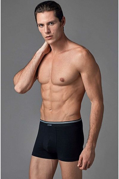 Eros Ανδρικά μποξεράκια 2 τεμαχίων Cotton Lycra Compact, 95% βαμβάκι 5% λύκρα
