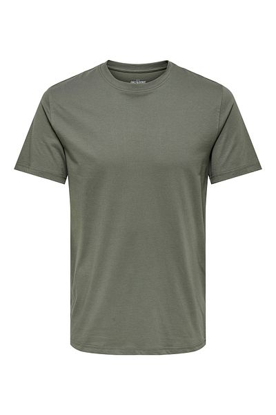 Only & Sons Onsmax Life Ss Stitch Tee Noos 22025208   Castor Gray