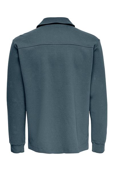 Only & Sons Onsnewkodyl Overshirt - Sweat Noos 22021279 , Stormy Weather Model
