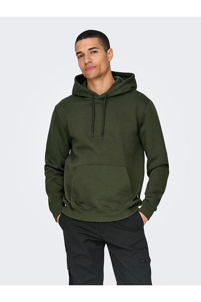 Only & Sons Onsconnor Reg Sweat Hoodie Noos 22029225 Rosin