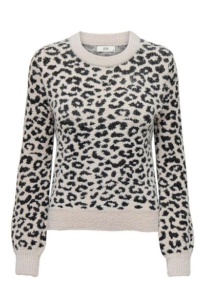 JDY JDYLORRAINE ANIMAL L/S PULLOVER KNT NOOS 15292890 Cement