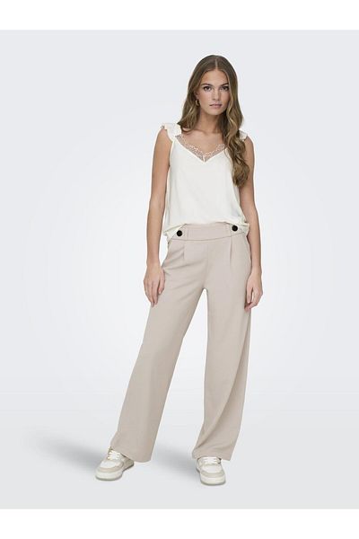 JDY Jdygeggo New Long Pants - Jrs Noos 15208430   Chateau Gray