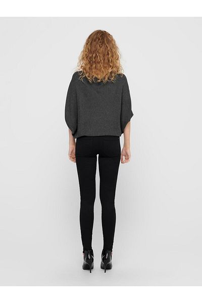 JDY JDYNEW BEHAVE BATSLEEVE PULLOV. KNT NOOS 15181237 Dark Grey Melange
