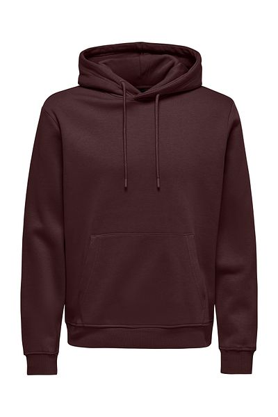 Only & Sons Onsconnor Reg Sweat Hoodie Fudge Noos 22029225