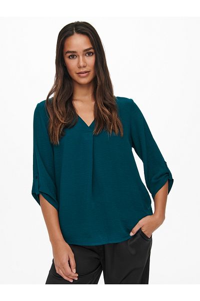 JDY Jdydivya 3/4 Top Wvn Noos 15226911   Reflective Pond