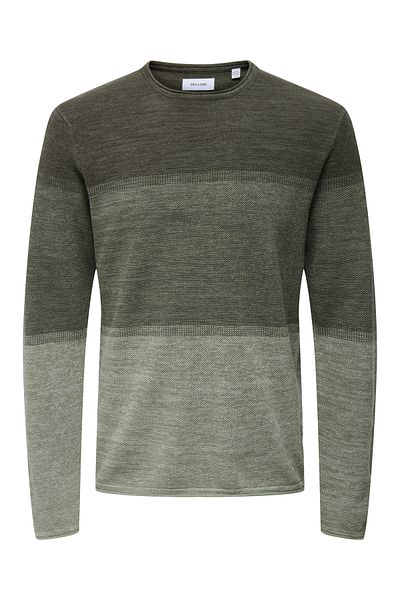 Only & Sons Onsfelix Reg 12 Crew Knit Noos 22029042 Castor Grey