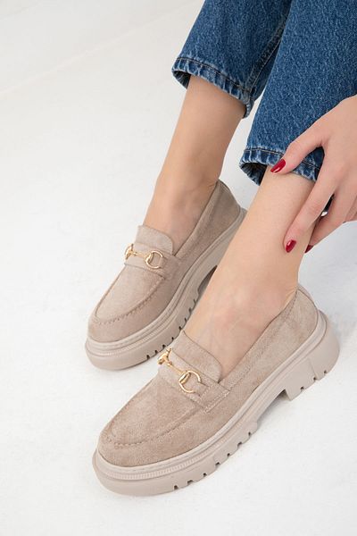SOHO TEN SUET Damen-Loafer-Schuhe 17542
