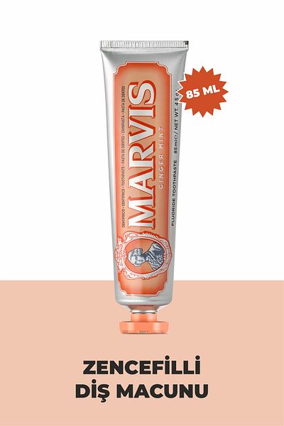 Marvis 85 ML Ginger Mint Ginger Toothpaste