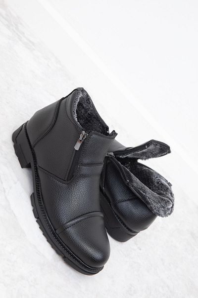 SOHO Schwarze Herrenstiefel und Stiefeletten 19862