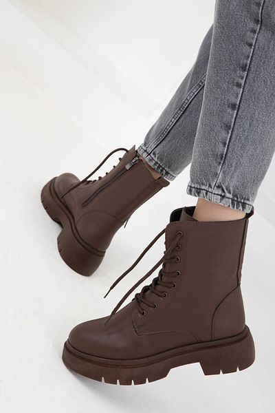 SOHO Hnědé dámské kozačky - model Bootie z roku 1995