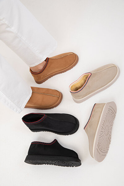 SOHO Tan Suede Γυναικείες Μπότες - 19963 Model Suede Γυναικείες Μπότες & Μποτάκια