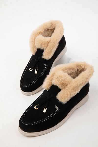 SOHO Černé semišové dámské boty - 19966 Model Bootie