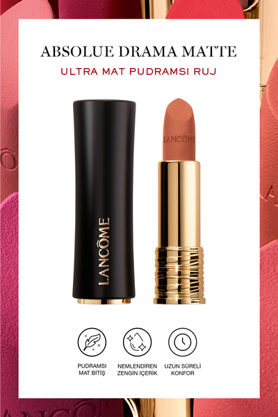 Lancome L'Absolu Rouge Drama Matte Ultra Mat Ruj 510 3614274196559