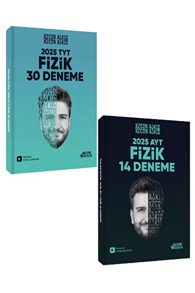 Parlayan Projeler Özcan Aykın 2025 TYT - AYT Fizik Denemeleri İkili Set Tamamı Video Çözümlü